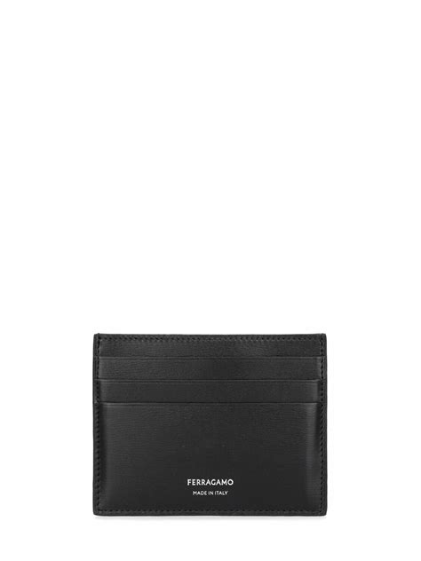 replica ferragamo designer card holder|Ferragamo logo.